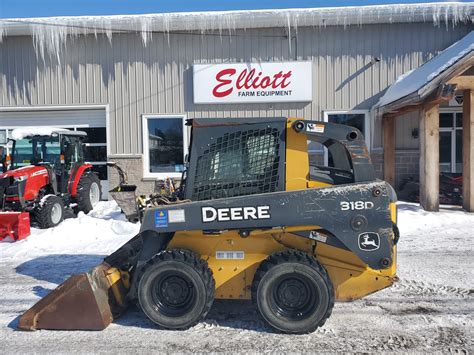 2013 john deere 318d for sale|john deere 318 with loader.